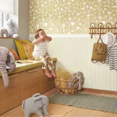 Papel pintado Érase una vez Poetic Jungle Olive - Imagen 2