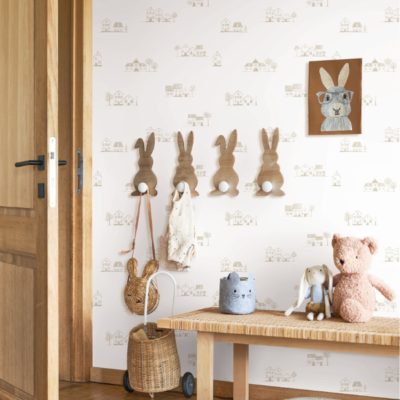 Papel pintado Érase una vez Walk in the Village Lin - Imagen 2