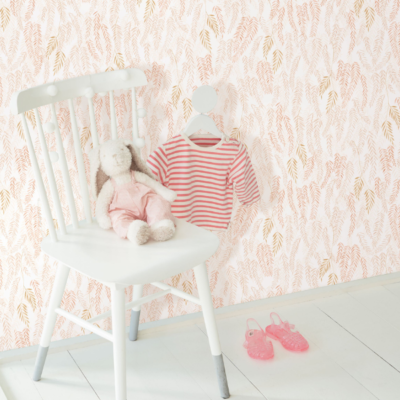 Papel pintado Érase una vez Walk in the Jungle Rose blush - Imagen 2