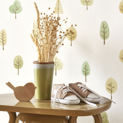 Papel pintado Érase una vez Walk in the park Vert feuille - Imagen 2