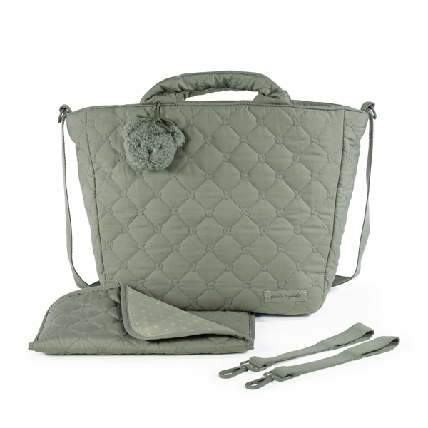 1120900414_a Bolsa canastilla Paddington verde - Imagen 1