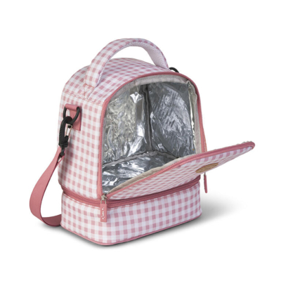 Bolsa térmica Vichy rosa - Imagen 3