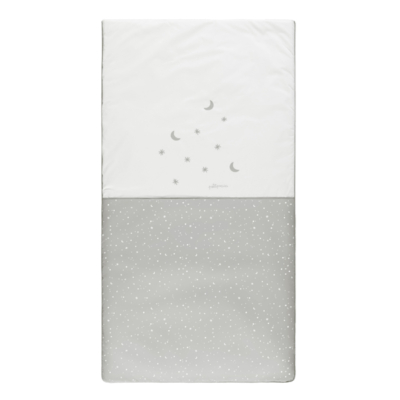 Colcha+protector de 60x120cm. Cosmos gris - Imagen 2