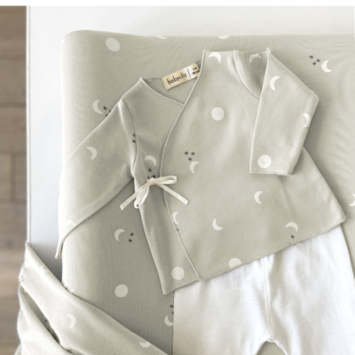 Conjunto de jubón y polaina Luna 1 mes - Imagen 2