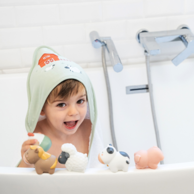 Set de 5 juguetes de baño Funny Farm - Imagen 2