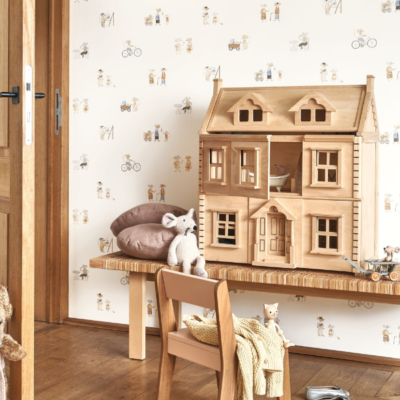 Papel pintado Érase una vez Neighbors Of The Village Naturel - Imagen 2