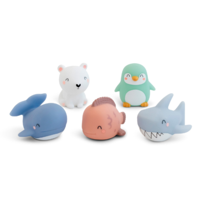 Set de 5 juguetes de baño Polaris