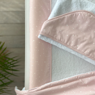 Funda para cambiador Cosmos rosa 70cm. - Imagen 2