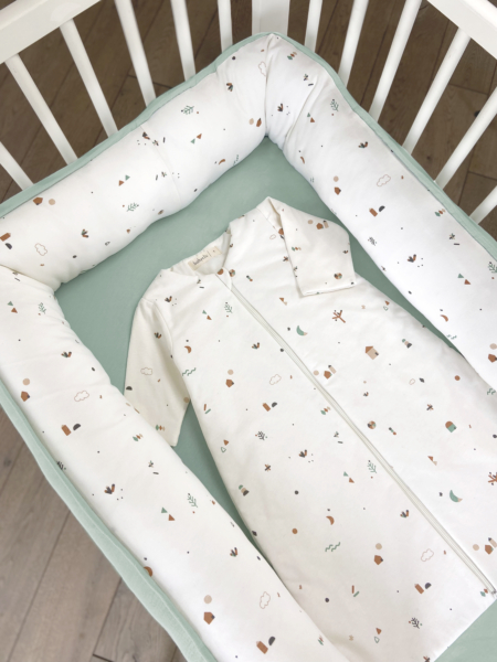 Rulo protector para cuna Forest - Imagen 2