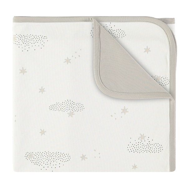 Manta-punto-Starry---babyclic Manta punto Starry night blanco - Imagen 1