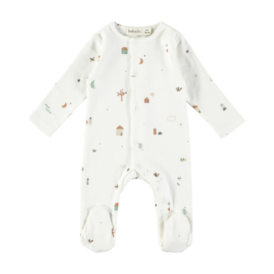 Mono con pies Forest 3 meses