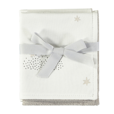 Pack de 3 toallitas Starry night blanco - Imagen 3