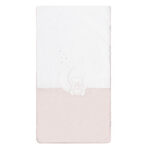 Colcha con protector para cuna de 60x120cm Teddy rosa - Imagen 2
