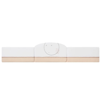 Protector para cuna  de 60cm. Nuit rosa