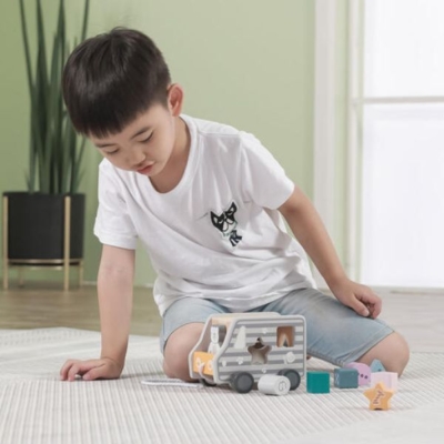 Camión de arrastre con formas - Imagen 2