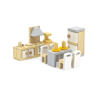 Set de madera: Cocina americana