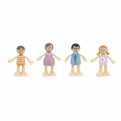 Set de madera: La familia