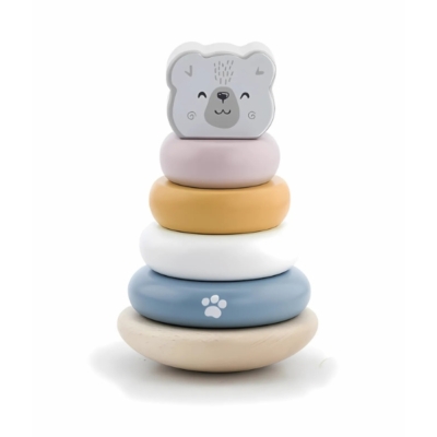 Juguete con aros Apilables Oso