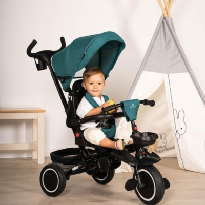 Triciclo evolutivo Elliot Grey Turquoise - Imagen 2