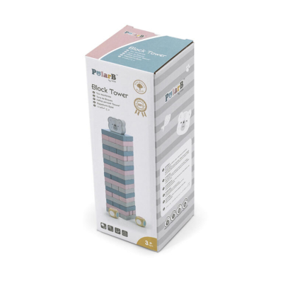 Torre de Bloques de madera 3 colores - Imagen 4