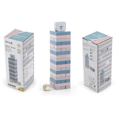 Torre de Bloques de madera 3 colores - Imagen 7