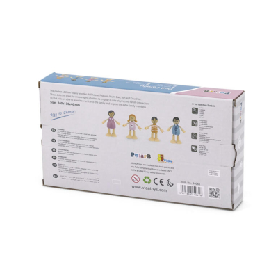 Set de madera: La familia - Imagen 8