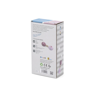 Maraca de madera Fox - Imagen 3