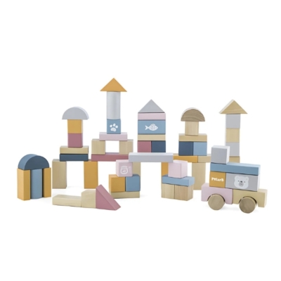 Bloques de madera 60 Piezas