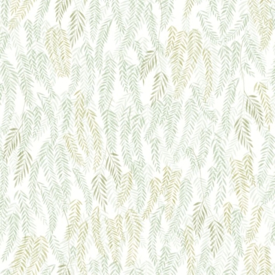 Papel pintado Érase una vez Walk in the Jungle Vert feuille