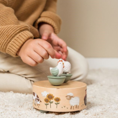 Caja de música pequeña granja - Imagen 3