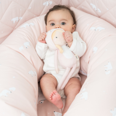 Nido para bebé Polaris Rosa - Imagen 4