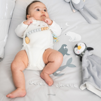 Pack Funda nórdica + Relleno + Protector Polaris Gris - Imagen 6