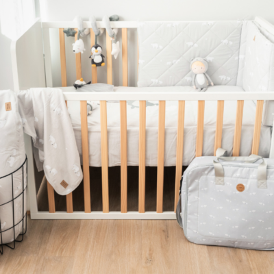 Pack Funda nórdica + Relleno + Protector Polaris Gris - Imagen 4