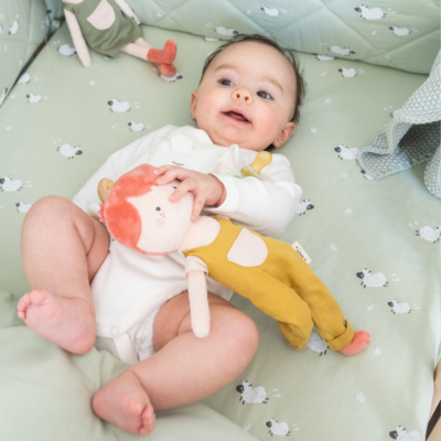 Juego de sábanas para cuna Funny Farm - Imagen 2