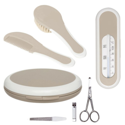 Set de 7 Piezas para Cuidado del bebé - Beige - Imagen 2