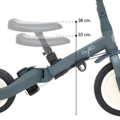 Triciclo multifunción Gyro grey - Imagen 11