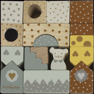 Bloques de madera 17 Piezas Poppy - Imagen 9