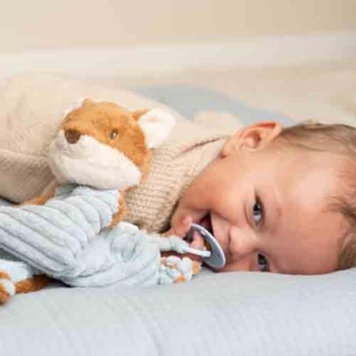 Doudou Zorro texturas Forest Friends - Imagen 2