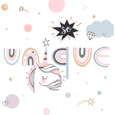 Funda nórdica infantil de cama Unicornio - Imagen 2