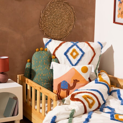Cojín infantil cuadrado Marrakech 40x40 cm - Imagen 3