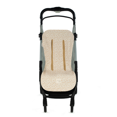 Colchoneta para silla corazones Poppy canela - Imagen 2