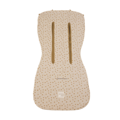 Colchoneta para silla corazones Poppy canela - Imagen 5