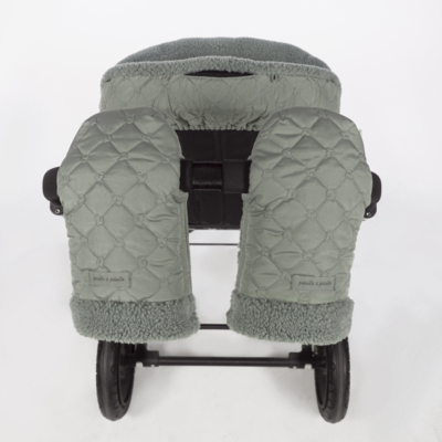 Guantes para cochecito Paddington verde - Imagen 7