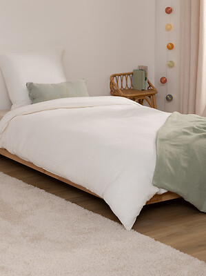 Funda nórdica infantil de cama + Cojín blanco - Imagen 2