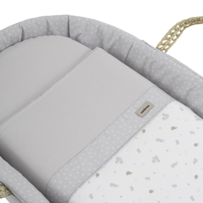 Capazo de palma Ardi gris - Imagen 2