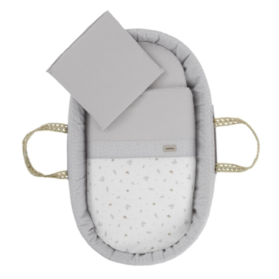 Capazo de palma Ardi gris - Imagen 3