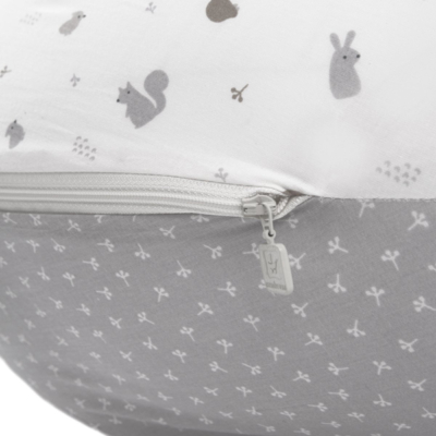 Cojín de lactancia XL Ardi gris - Imagen 8