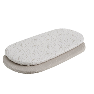 Pack de 2 bajeras para capazo Abete beige