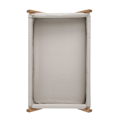 Pack de 2 bajeras para minicuna Abete beige - Imagen 4