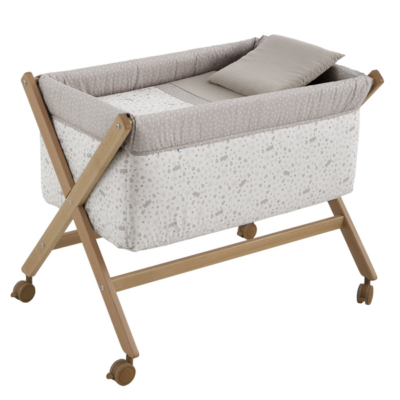 Minicuna madera natural Abete beige